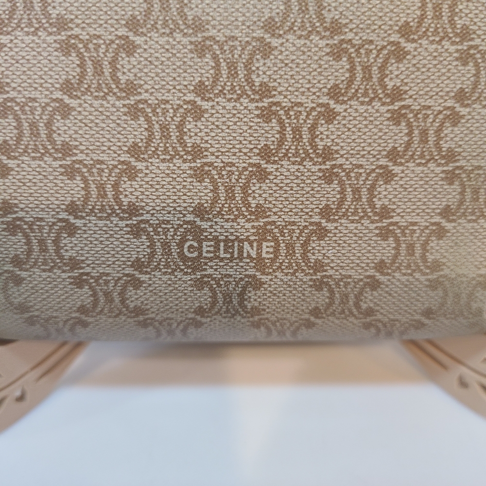 Celine Vintage Kisslock Tan and Brown  Wallet Fair - Picture 5 of 11